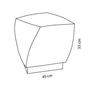 Twisted-Cube-Massskizze
